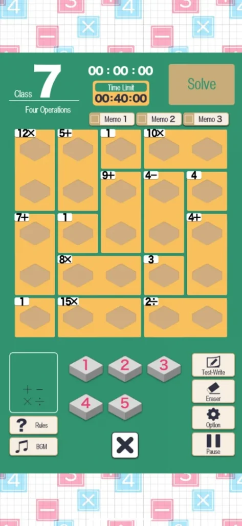 Crunchyroll: MMC KENKEN Math screenshot 4