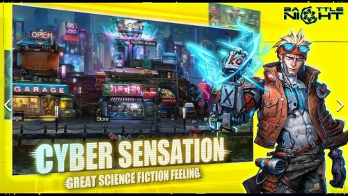 Battle Night: Cyberpunk RPG screenshot 4