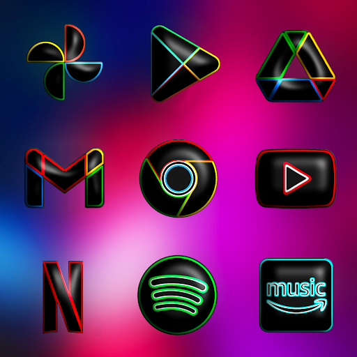 Flixy 3D – Icon Pack screenshot 4