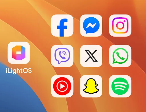 iLightOS 18 – Icon Pack screenshot 4