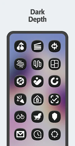 One 3D Dark Icon Pack screenshot 4