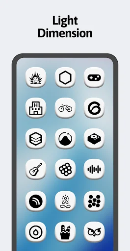 One 3D White Icon Pack screenshot 4