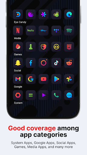 Nova Dark Icon Pack MOD screenshot 4