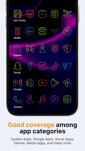 Vera Outline Icon Pack MOD screenshot 4