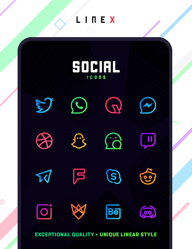 LineX Icon Pack screenshot 4