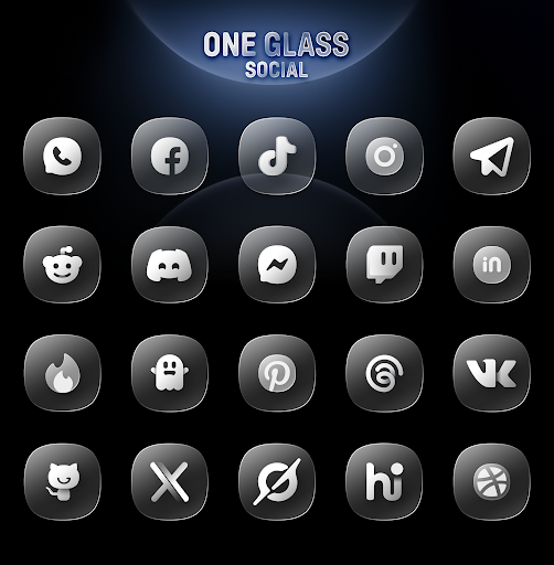 One UI Glass IconPack screenshot 4
