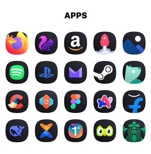 OneUI Dark IconPack screenshot 4