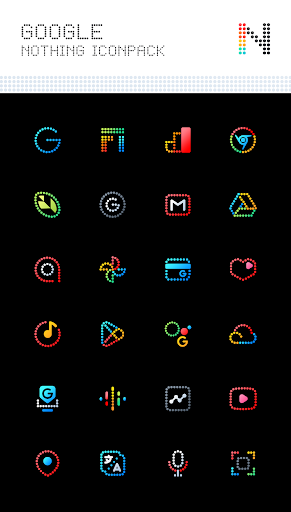 Neon : Dots Iconpack screenshot 4