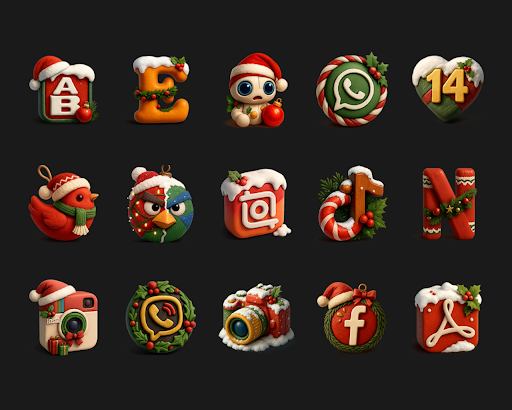 Christmas Fun Icon Pack screenshot 4