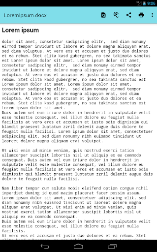 Office Documents Viewer screenshot 4