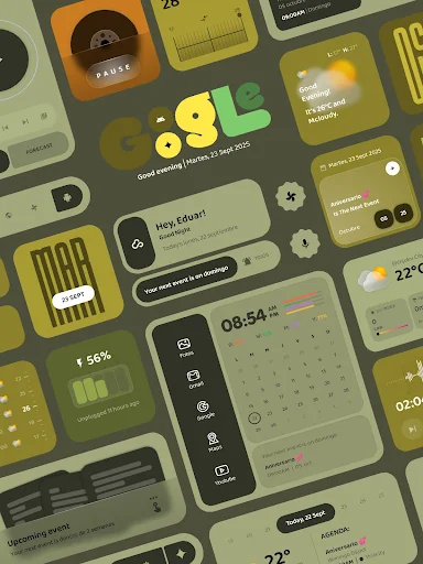 Aether Widgets KWGT screenshot 4