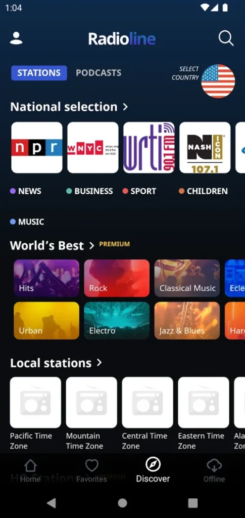 Radioline: Radio & Podcasts screenshot 4