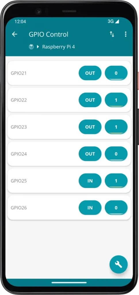 RaspController screenshot 4