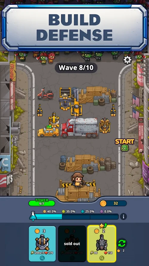 Zombie Fortress: Trap Defense screenshot 4