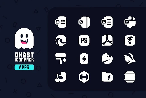 Ghost IconPack screenshot 4