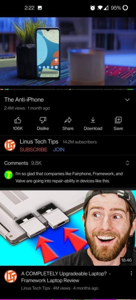 YouTube ReVanced screenshot 4