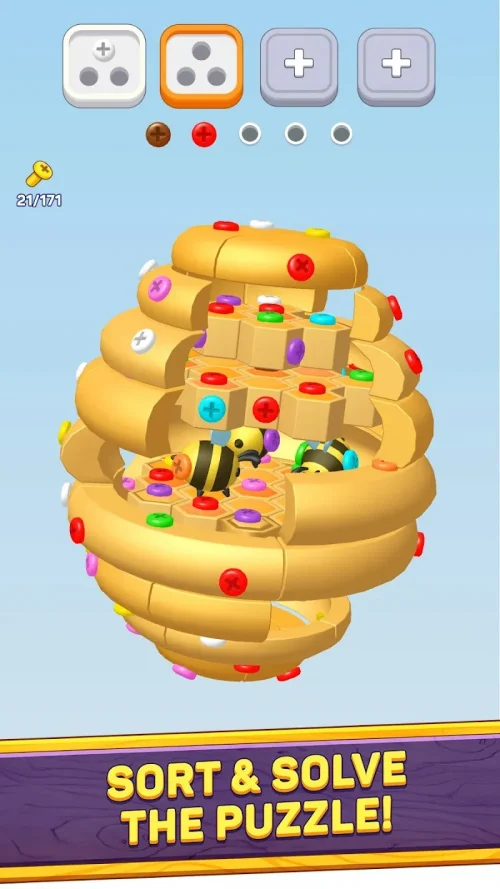 Screwzle 3D: Screw Sort screenshot 4