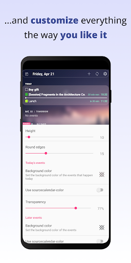 Your Calendar Widget MOD screenshot 4
