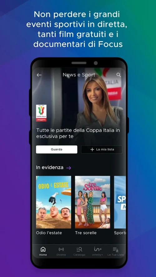 Mediaset Infinity screenshot 4