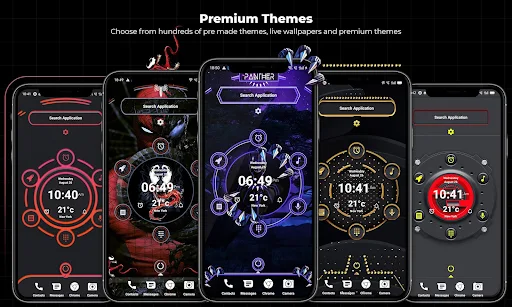 Alpha Hybrid Launcher screenshot 4