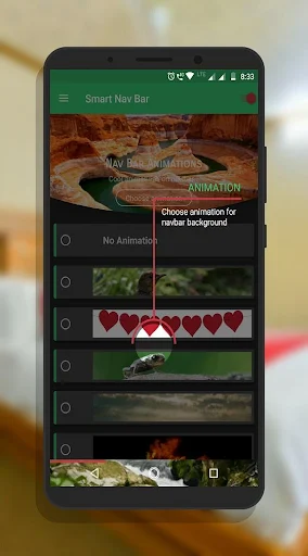 Smart navigation bar – navbar screenshot 4