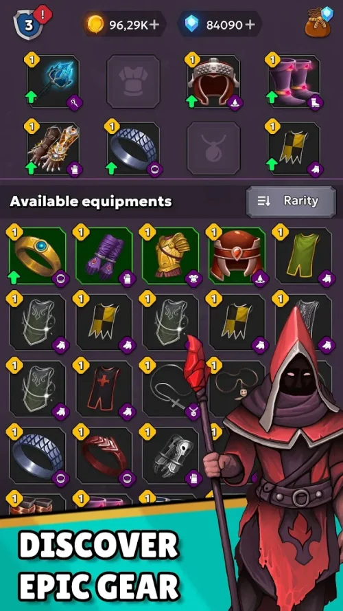 Idle Wizard: Tower Defense RPG screenshot 4