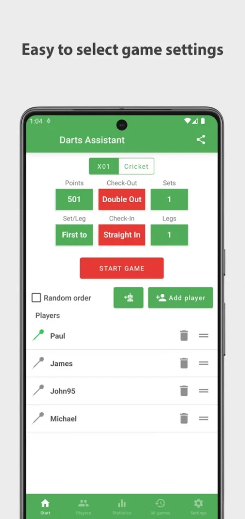 Darts Assistant: Scoring App screenshot 4