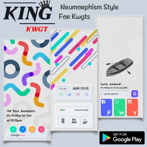 KinG KWGT screenshot 4