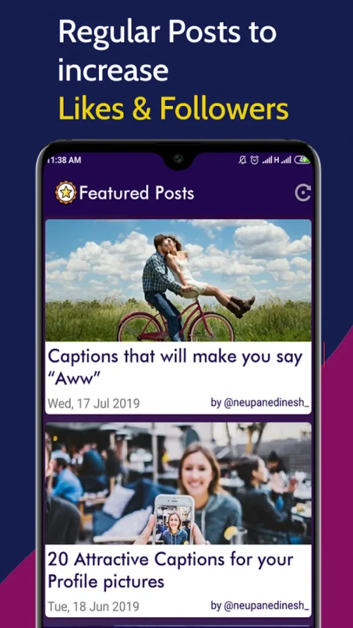 Captions for Photos screenshot 4