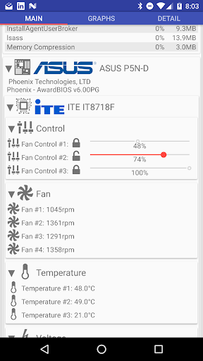Remote System Monitor screenshot 4