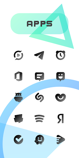CHIC DARK Icon Pack screenshot 4
