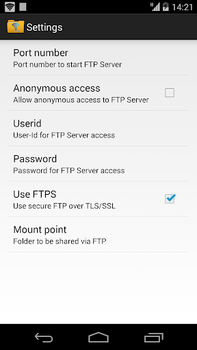 WiFi Pro FTP Server screenshot 4