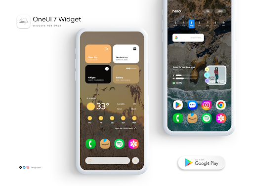 OneUI 7 Widget for KWGT screenshot 4