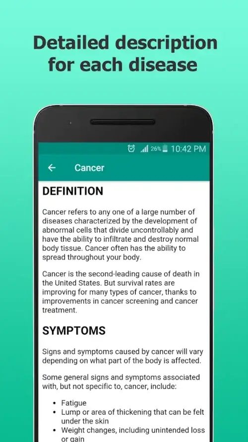 Diseases Dictionary Offline screenshot 4
