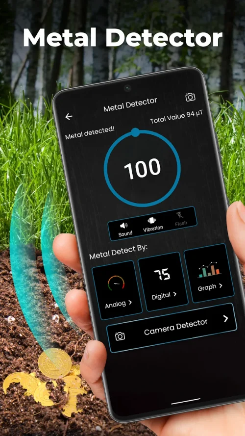 Metal Detector – Metal Finder screenshot 4