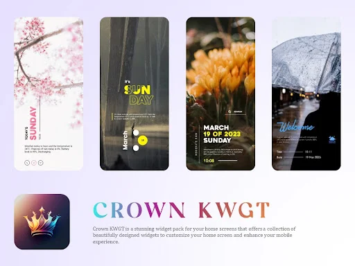 Crown KWGT screenshot 4