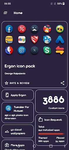 Ergon – Icon Pack screenshot 4