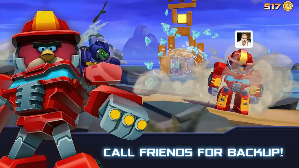 Angry Birds Transformers screenshot 4