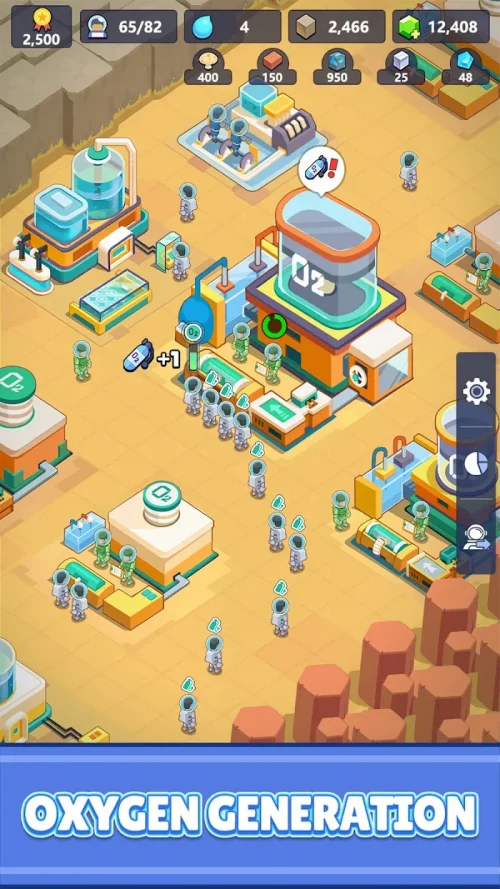 Martian Immigrants : Idle Mars screenshot 4