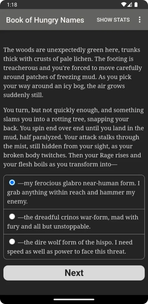 Werewolf: Book of Hungry Names screenshot 4