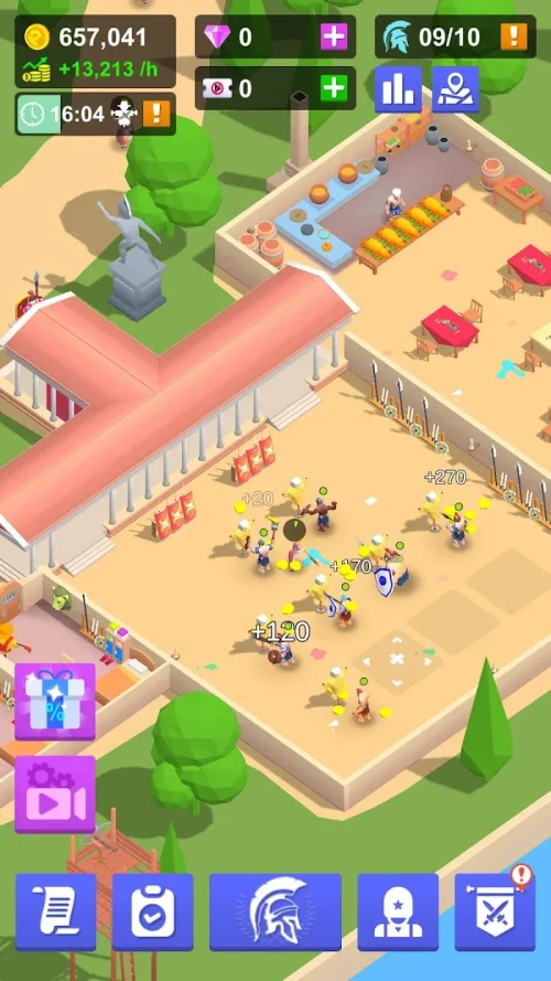 Idle Gladiator Arena screenshot 4