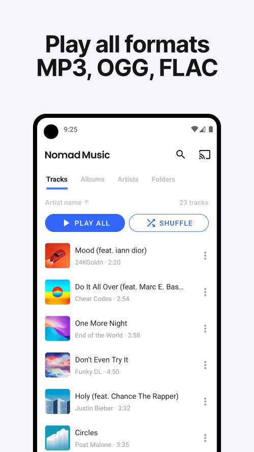 Nomad Offline Music Player screenshot 4