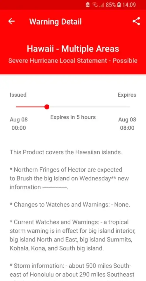My Hurricane Tracker Pro screenshot 4
