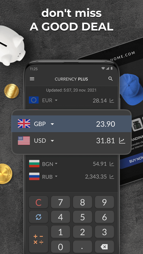 Currency Converter Plus screenshot 4
