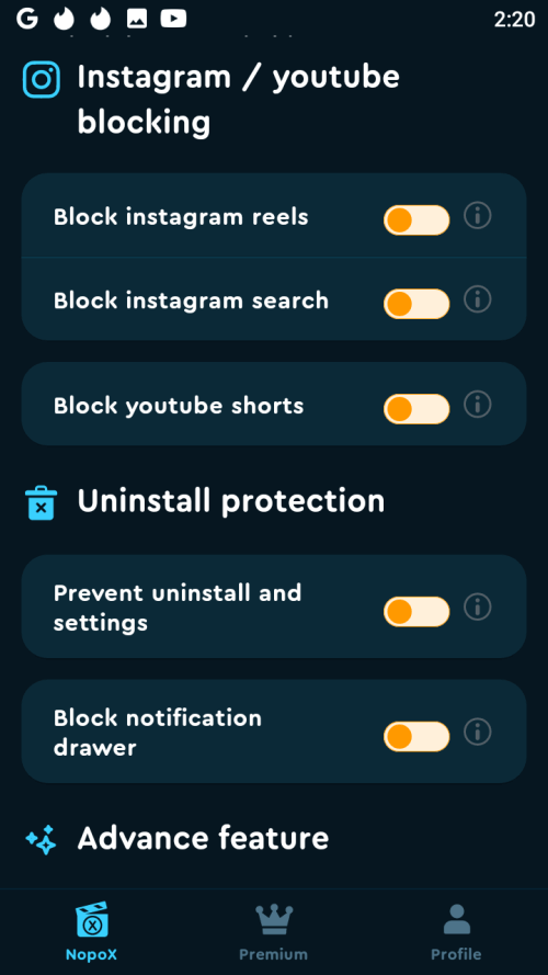 NopoX – Porn blocker screenshot 4
