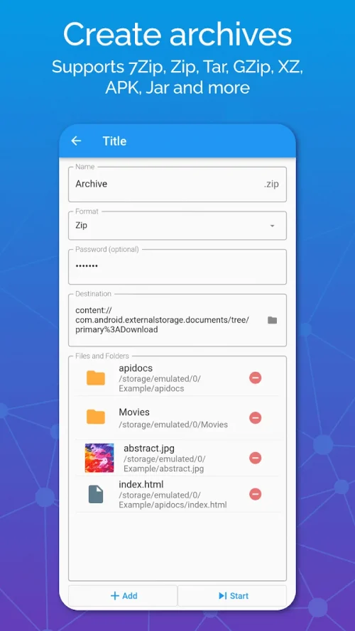 7Z: Zip 7Zip Rar File Manager (7Z) screenshot 4