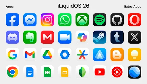 iLiquidOS 26 – Icon Pack screenshot 4