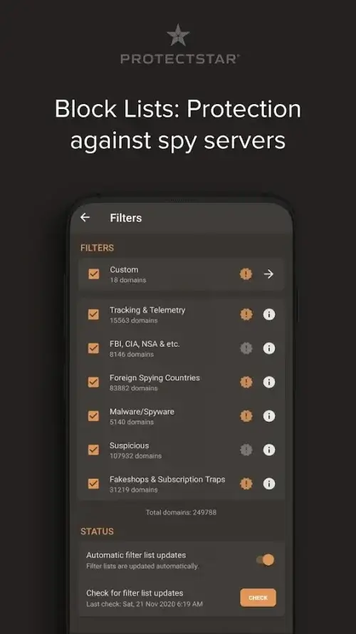 Firewall – Anti Spyware App screenshot 4