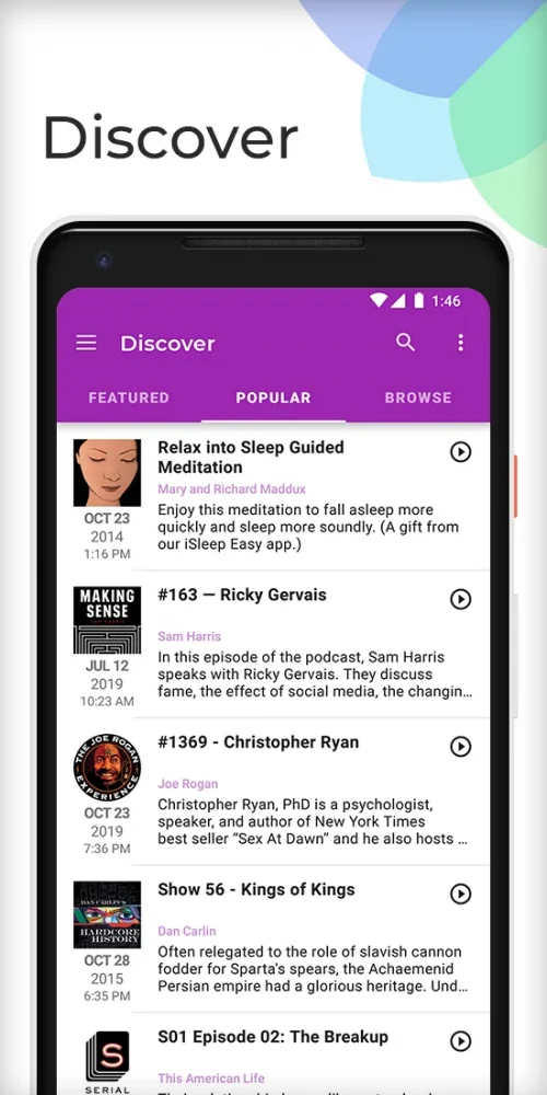 Podcast Guru – Podcast App screenshot 4