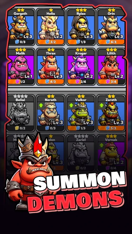 Idle Hell Miner: Necro Merge screenshot 4